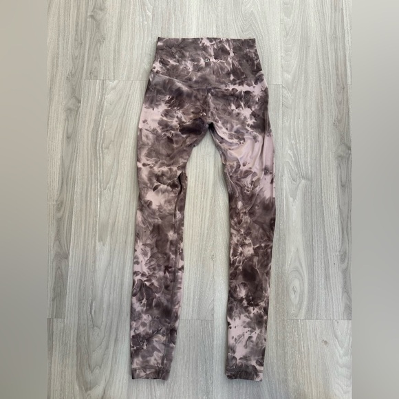 Lululemon Align High-Rise Pant Leggings 28” – Diamond Dye Shadow Grey | Sz 4 - Picture 6 of 8